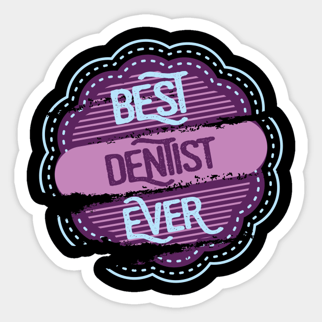 Best Dentist Ever Sticker by DimDom